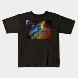 Pelican Nebula (IC 5070) in the constellation of Cygnus Kids T-Shirt